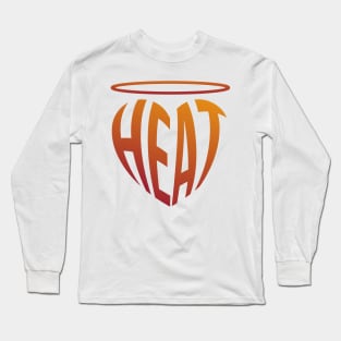 Heat from heart Long Sleeve T-Shirt